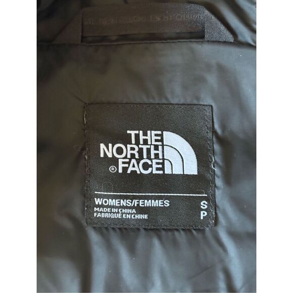 THE NORTH FACE Karokora Parka 700 Down Fill Hooded Puffer Jacket size S Black - Picture 5 of 15